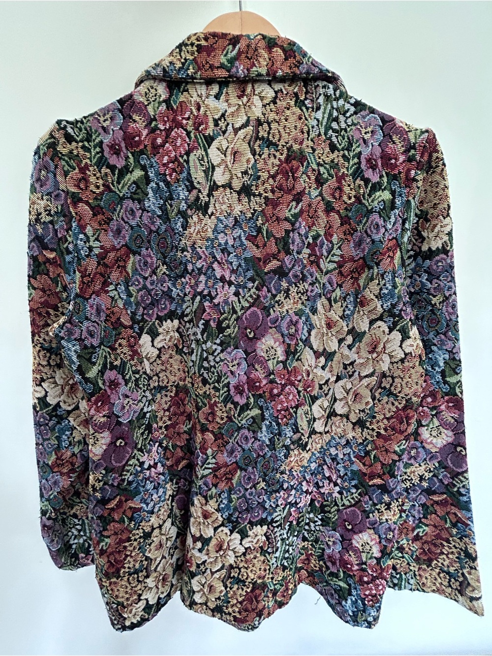 Rare Floral Vintage Tapestry Blazer Jacket - Picture 2 of 5